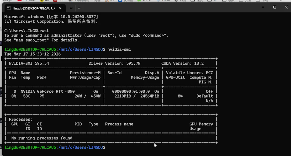 vLLM 服务启动成功