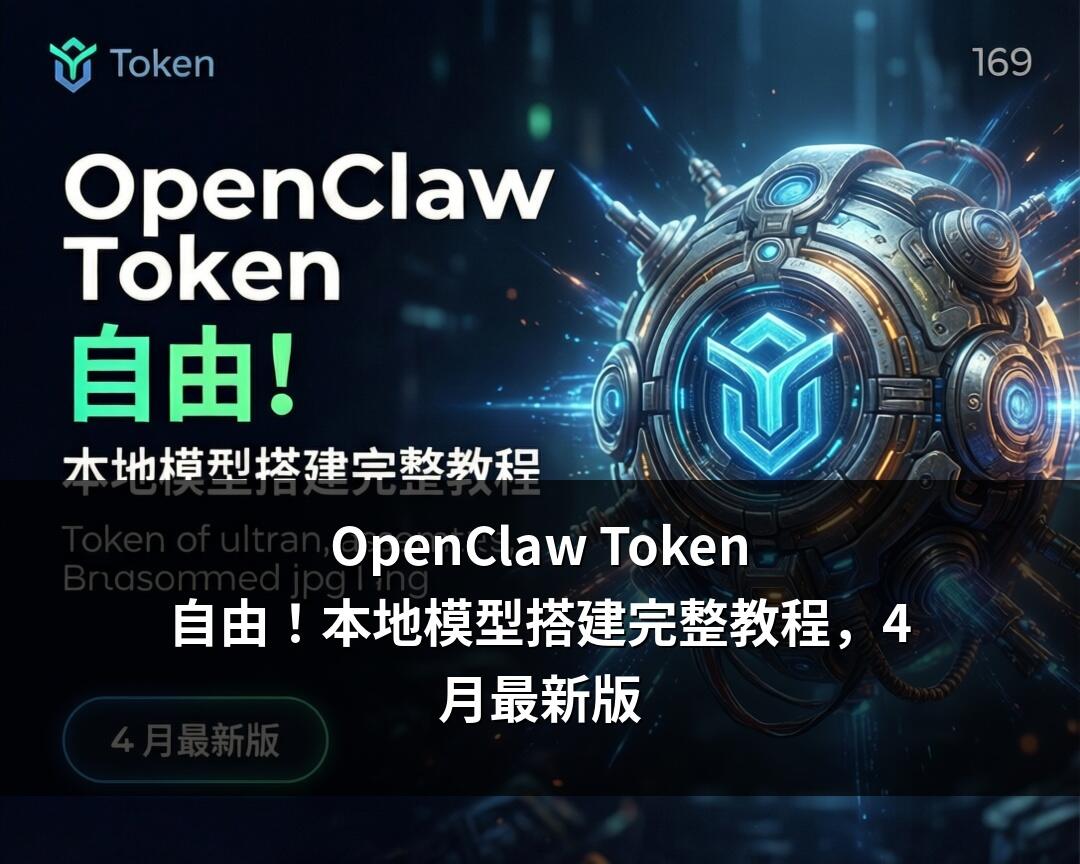 OpenClaw Token 自由！本地模型搭建完整教程，4 月最新版