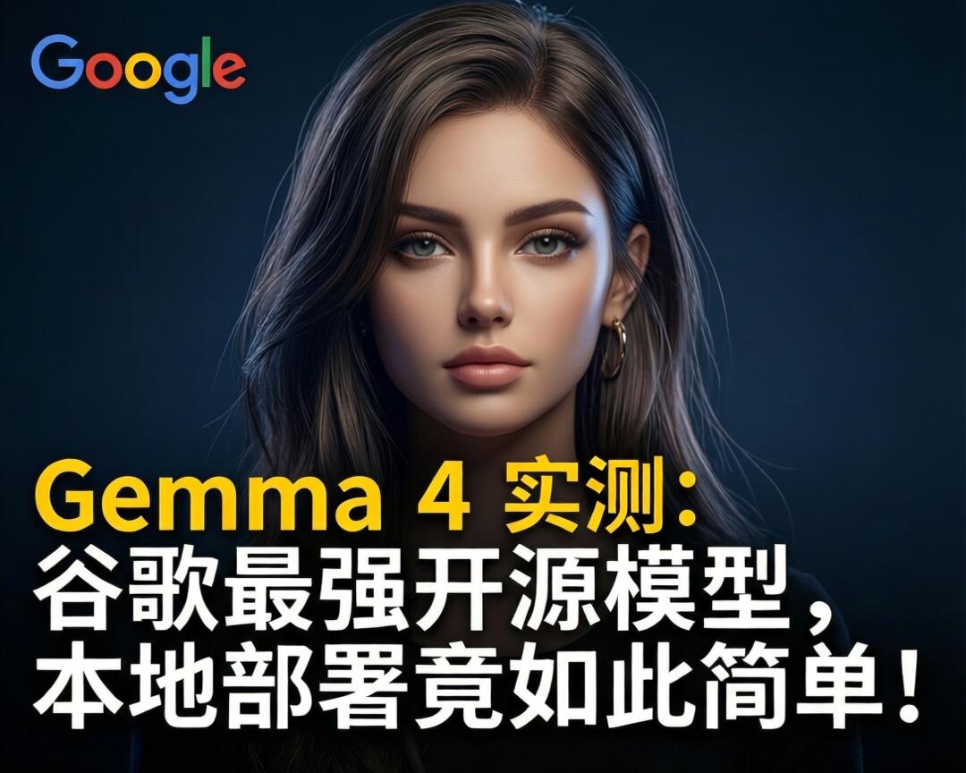 Gemma 4 实测：谷歌最强开源模型，本地部署竟如此简单！
