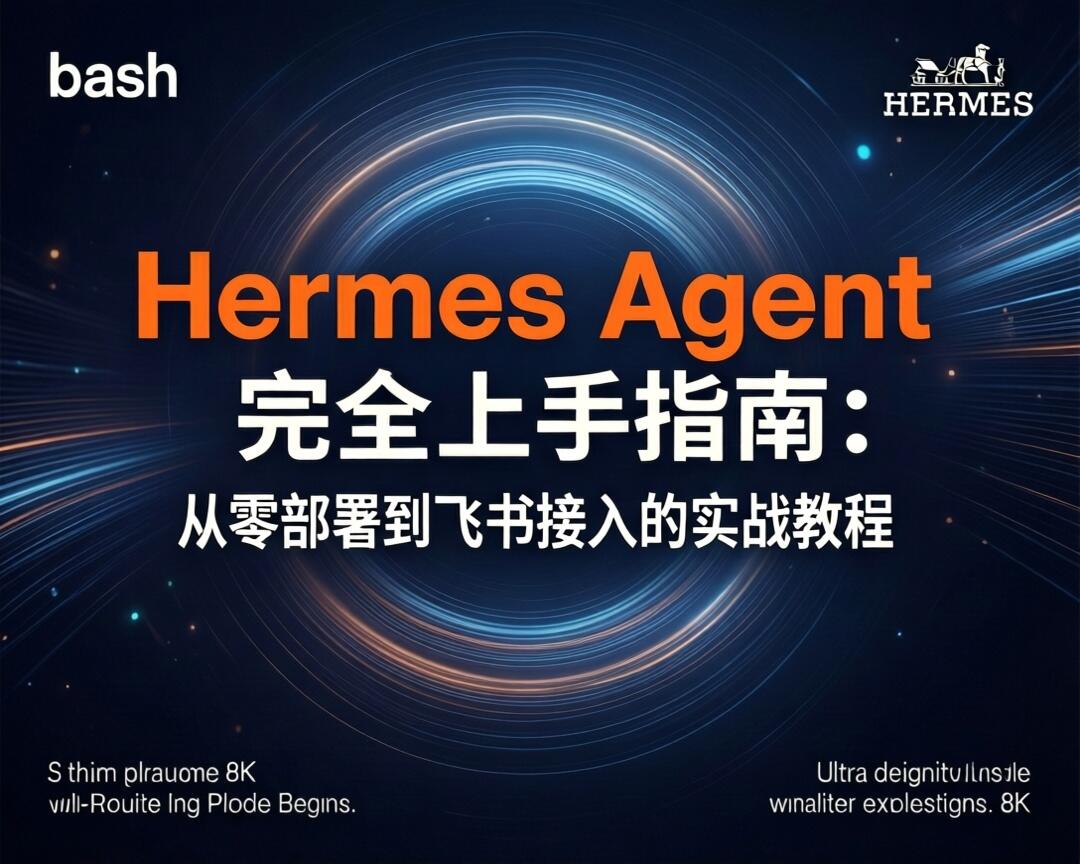 Hermes Agent 完全上手指南：从零部署到飞书接入的实战教程
